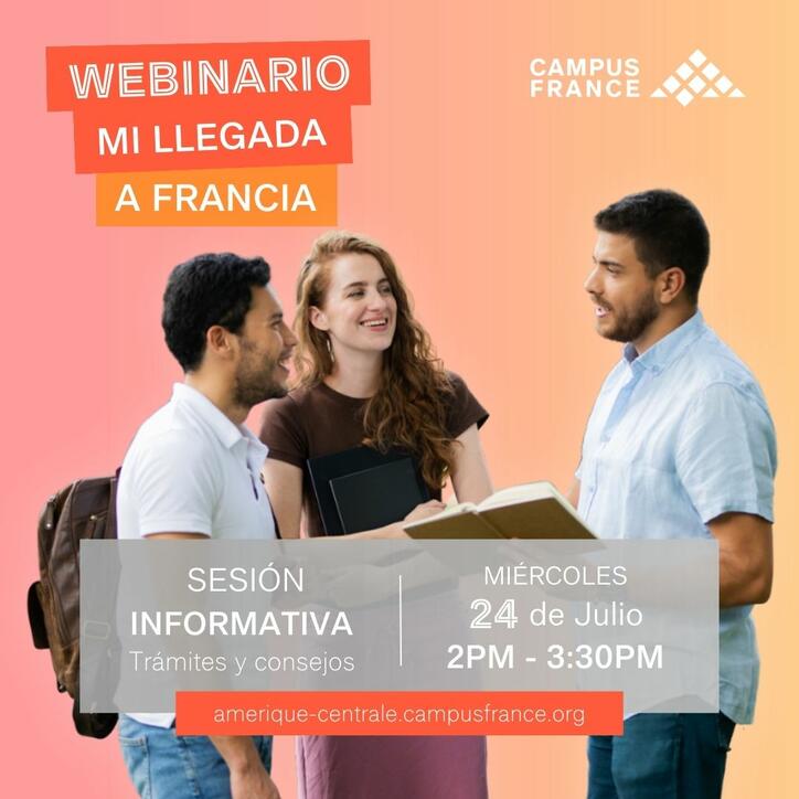 Webinario | Mi Llegada a Francia